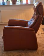 Leren Hukla elektrische relaxfauteuil, Huis en Inrichting, Ophalen, Zo goed als nieuw, Leer, 50 tot 75 cm