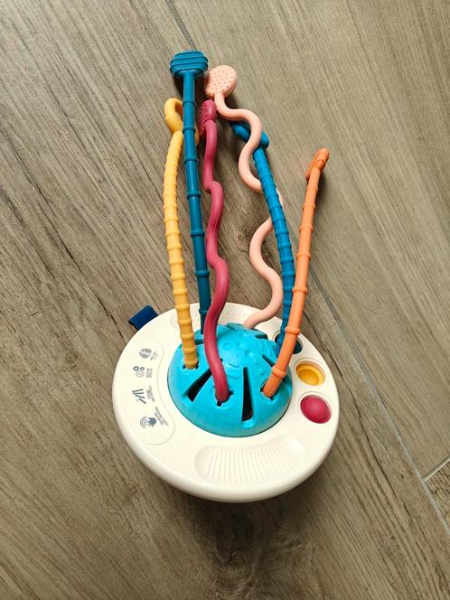 Montessori speelgoed, siliconen trekkoord, Kinderen en Baby's, Speelgoed | Babyspeelgoed, Zo goed als nieuw, Overige typen, Ophalen of Verzenden