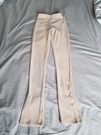 Zara Skinny Legging Beige XS met Split, Ophalen of Verzenden, Zo goed als nieuw, Maat 34 (XS) of kleiner, Lang