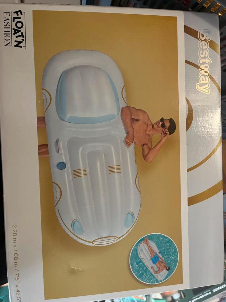 Bestway Opblaasbare Luchtbed, Kinderen en Baby's, Speelgoed | Buiten | Opblaasfiguren, Nieuw, Ophalen of Verzenden
