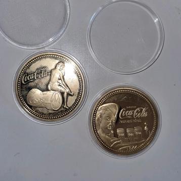 Coca Cola Munten - Set van 2 beschikbaar voor biedingen