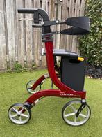 Travixx Deluxe M - Medipoint rollator +tas+rugband Topstaat!, Diversen, Ophalen, Opvouwbaar, Zo goed als nieuw