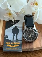 Te koop : Uniek Pall Mall Legend vintage “Pilot” horloge., Staal, Polshorloge, Ophalen, Overige merken
