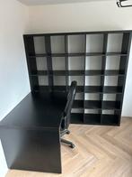 Ikea kallax kast met bureau en stoel, Huis en Inrichting, Kasten | Roldeurkasten en Archiefkasten, Ophalen, Gebruikt, 50 tot 100 cm