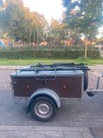 Compacte bagagewagen en 4 fietsendragers, Auto diversen, Aanhangers en Bagagewagens, Ophalen, Gebruikt