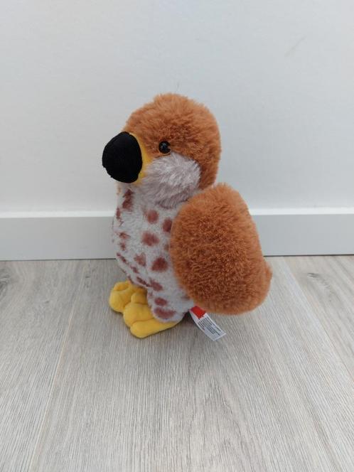 Knuffel Hema roofdier Havik vogel L211, Kinderen en Baby's, Speelgoed | Knuffels en Pluche, Zo goed als nieuw, Ophalen of Verzenden