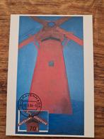 Maximumkaart Art Piet Mondriaan, Postzegels en Munten, Postzegels | Nederland, Ophalen of Verzenden