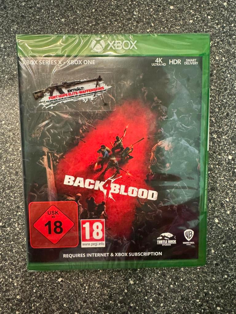 Back 4 blood xbox spel, Spelcomputers en Games, Vanaf 18 jaar, 1 speler, Nieuw, Ophalen
