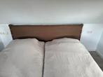 2 persoon bed, Ophalen, Bruin, Tweepersoons, Zo goed als nieuw