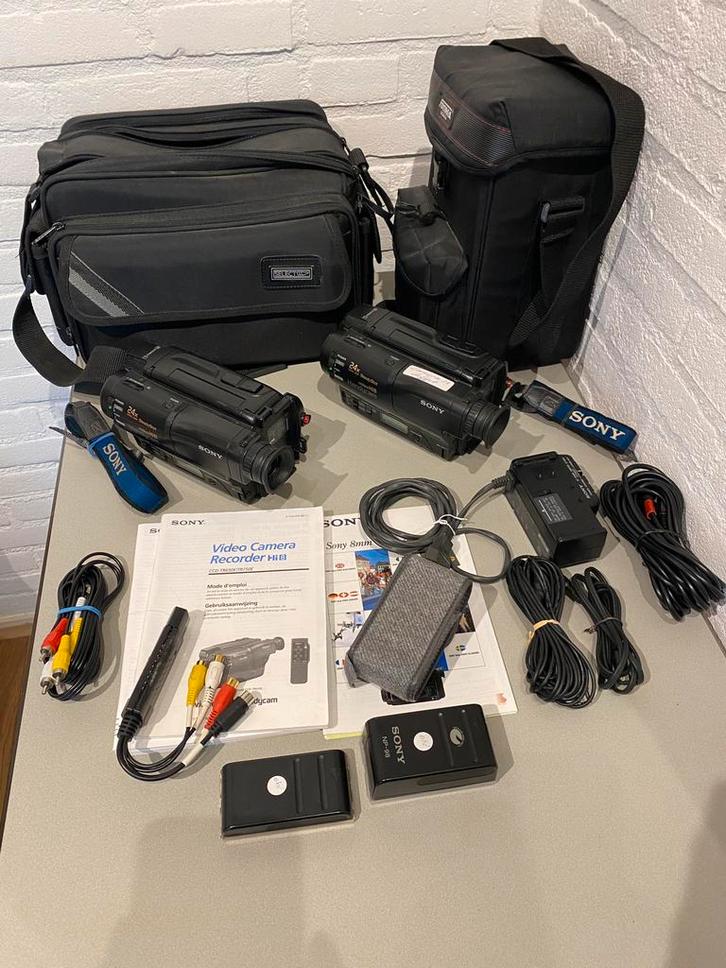 Sony Hi8 camera-recorder, Audio, Tv en Foto, Videocamera's Digitaal, Gebruikt, Camera, Overige soorten, Sony, 8 tot 20x, Ophalen of Verzenden