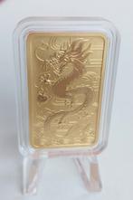 2018 1 Ounce Gouden Rectangular Dragon Baar, Ophalen of Verzenden, Goud