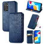 Redmi Note 11 / 11s 4G Luxe PU Lederen Wallet Case Set Blauw, Verzenden, Nieuw, Hoesje of Tasje