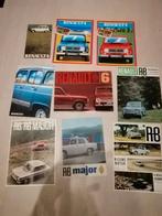 Folders renault 4,6,8,9.,10,12,18.20.30 en caravelle, Ophalen of Verzenden, Zo goed als nieuw, Renault