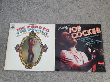 2 x Joe Cocker LP: Mad Dogs & Englisman, Potrait of Joe ... beschikbaar voor biedingen