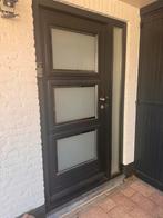 Prachtige Hardhouten Kozijnen & Deuren (Dubbel Glas), Kunststof, Deurkozijn, Zo goed als nieuw, Ophalen