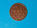 1 cent uit 1937, Postzegels en Munten, Munten | Nederland, Ophalen of Verzenden, Koningin Wilhelmina, 1 cent, Losse munt