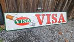 Visa emaille reclamebord, Verzamelen, Merken en Reclamevoorwerpen, Ophalen, Gebruikt, Reclamebord