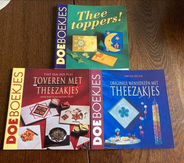 Doeboekjes: Thee Toppers & Theezakjes beschikbaar voor biedingen