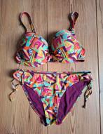 Gekleurde  "Livera" dames bikini. Mt.40D/E., Overige kleuren, Ophalen of Verzenden, Zo goed als nieuw, Bikini