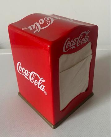 Coca-Cola servettenhouder van kunststof. beschikbaar voor biedingen