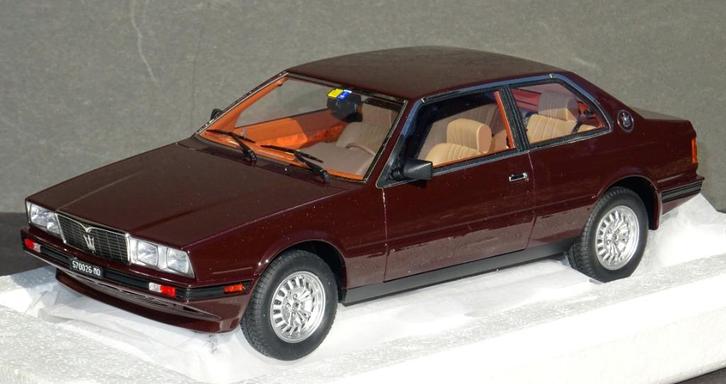 Maserati Biturbo van Laudaracing, Hobby en Vrije tijd, Modelauto's | 1:18, Nieuw, Auto, Overige merken, Ophalen of Verzenden