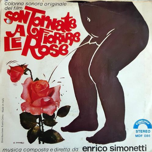 Enrico Simonetti - Paoletta / Mascia 7” vinyl single, Cd's en Dvd's, Vinyl Singles, Gebruikt, Single, Filmmuziek en Soundtracks