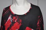 N106N Rood Zwart Grijs Shirt maat XL, Shirt of Top, Ophalen of Verzenden, Zo goed als nieuw, Rood