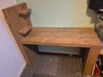 Stijgerhouten nagel tafel, Ophalen of Verzenden, Gebruikt, Bureau