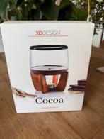 Chocolade fondue set te koop, Witgoed en Apparatuur, Fonduesets, Ophalen of Verzenden, Zo goed als nieuw, Waxinelicht
