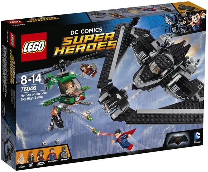 LEGO Super Heroes 76046 Heroes of Justice Luchtduel, Kinderen en Baby's, Speelgoed | Duplo en Lego, Nieuw, Lego, Complete set
