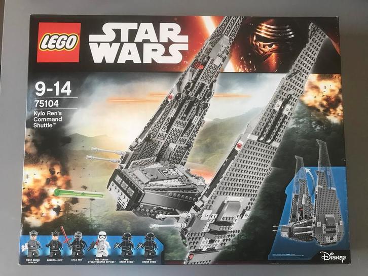 Lego Star Wars 75104 Kylo Ren Command Shuttle - Nieuw!, Kinderen en Baby's, Speelgoed | Duplo en Lego, Nieuw, Lego, Complete set
