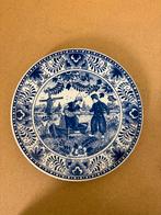 Delfts blauw souvenir bordje, Ophalen