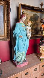 Groot antiek religieus beeld 105 cm, Ophalen