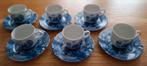 Delfts Blauw Kop en Schotel  - Ter Steege, Antiek en Kunst, Antiek | Servies los, Ophalen of Verzenden