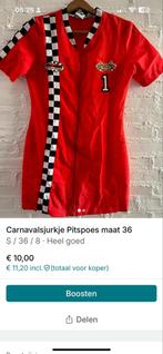 Leuk pitspoes jurkje - Maat S, Kleding | Dames, Carnavalskleding en Feestkleding, Carnaval, Ophalen of Verzenden, Zo goed als nieuw