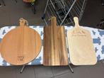 Snackplank borrelplank 3 verschillende hout plank nieuw, Ophalen, Nieuw