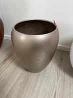 Champagnekleurige Vaas boempot Floran, Ophalen, Overige materialen, Gebruikt, Overige kleuren