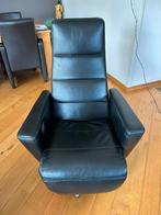 Twee leren relax fauteuils, Huis en Inrichting, Fauteuils, Ophalen, Zo goed als nieuw, 75 tot 100 cm, 50 tot 75 cm