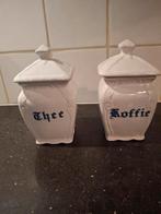 Brocante/antieke voorrraad potjes, Ophalen, Zo goed als nieuw