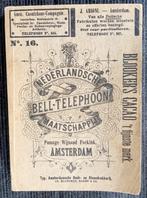 Ned. Bell-Telephoon Maatschappij  gids juli 1891  herdr.1970, Ophalen of Verzenden