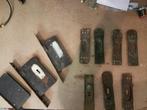 Antiek binnendeurbeslag, Doe-het-zelf en Verbouw, Hang- en Sluitwerk, Ophalen of Verzenden, Gebruikt, Koper of Messing, Klink of Kruk