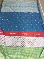 Dekbedovertrek lief stoer sterren 1 persoons 140x200, Ophalen of Verzenden, Zo goed als nieuw, Jongetje of Meisje, Dekbedovertrek