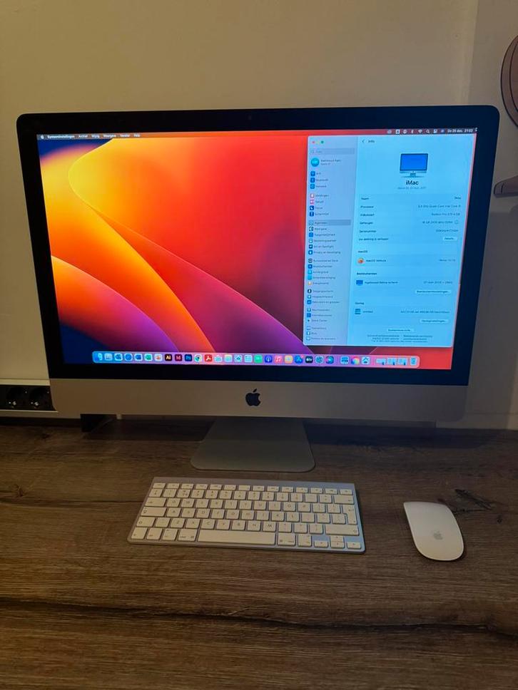 Apple iMac 27” Retina 5K (2017) – Supersnel met 500GB SSD, Computers en Software, Apple Desktops, Zo goed als nieuw, iMac, SSD