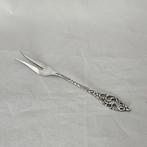 Verzilverd vleesvorkje, Antiek en Kunst, Antiek | Bestek, Ophalen of Verzenden