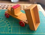 Vintage Houten Speelgoed Vrachtwagen Jaren '60, Antiek en Kunst, Antiek | Speelgoed, Ophalen of Verzenden