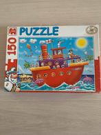 Puzzel boot 150 stukjes, Ophalen of Verzenden, Meer dan 50 stukjes, Zo goed als nieuw, 6 jaar of ouder