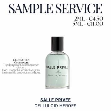Sample service • Salle Privee - Celluloid Heroes beschikbaar voor biedingen
