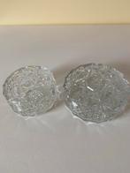 Antieke Kristallen Schaaltjes - Set van 2 Sterdesign Glaswer, Ophalen