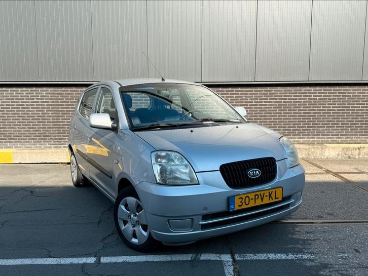 Kia Picanto 1.0 2004 Grijs, Auto's, Kia, Particulier, Picanto, Benzine, B, Hatchback, Handgeschakeld, Origineel Nederlands, Zilver of Grijs
