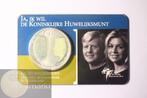 Nederland - 10 Euro 2002 "De Huwelijksmunt" coincard, Postzegels en Munten, Koningin Beatrix, Euro's, Ophalen of Verzenden, Losse munt